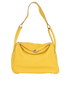 Lindy 34 In Clemence Soleil Plain, &pound;2,500, Handbags, Yellow, Leather, Front view